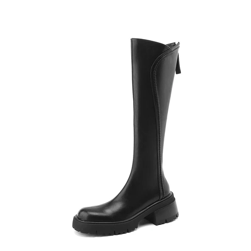 Lauren | Women's Knee High Boots in Premium Leather with Orthopedic Support 5