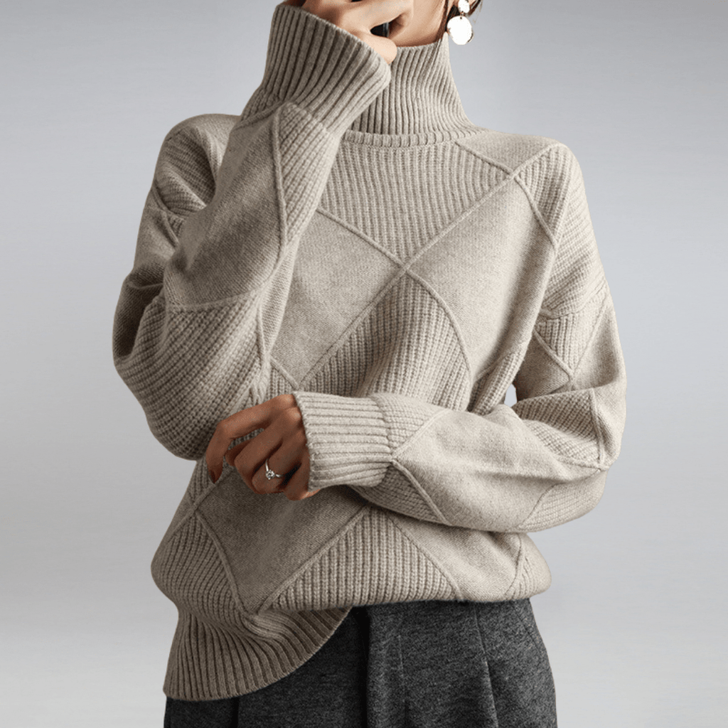 Oversized Knit Jumper for Women | Stylish Comfort Essential 3